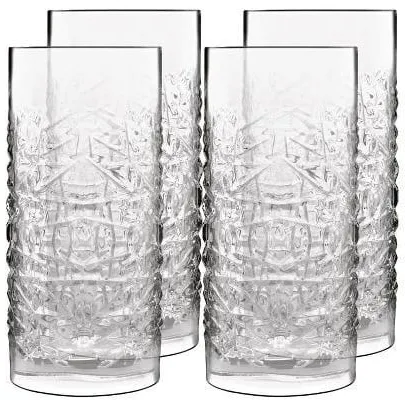 Luigi Bormioli Ølglas/longdrinkglas Mixology textures 48 cl 4 stk
